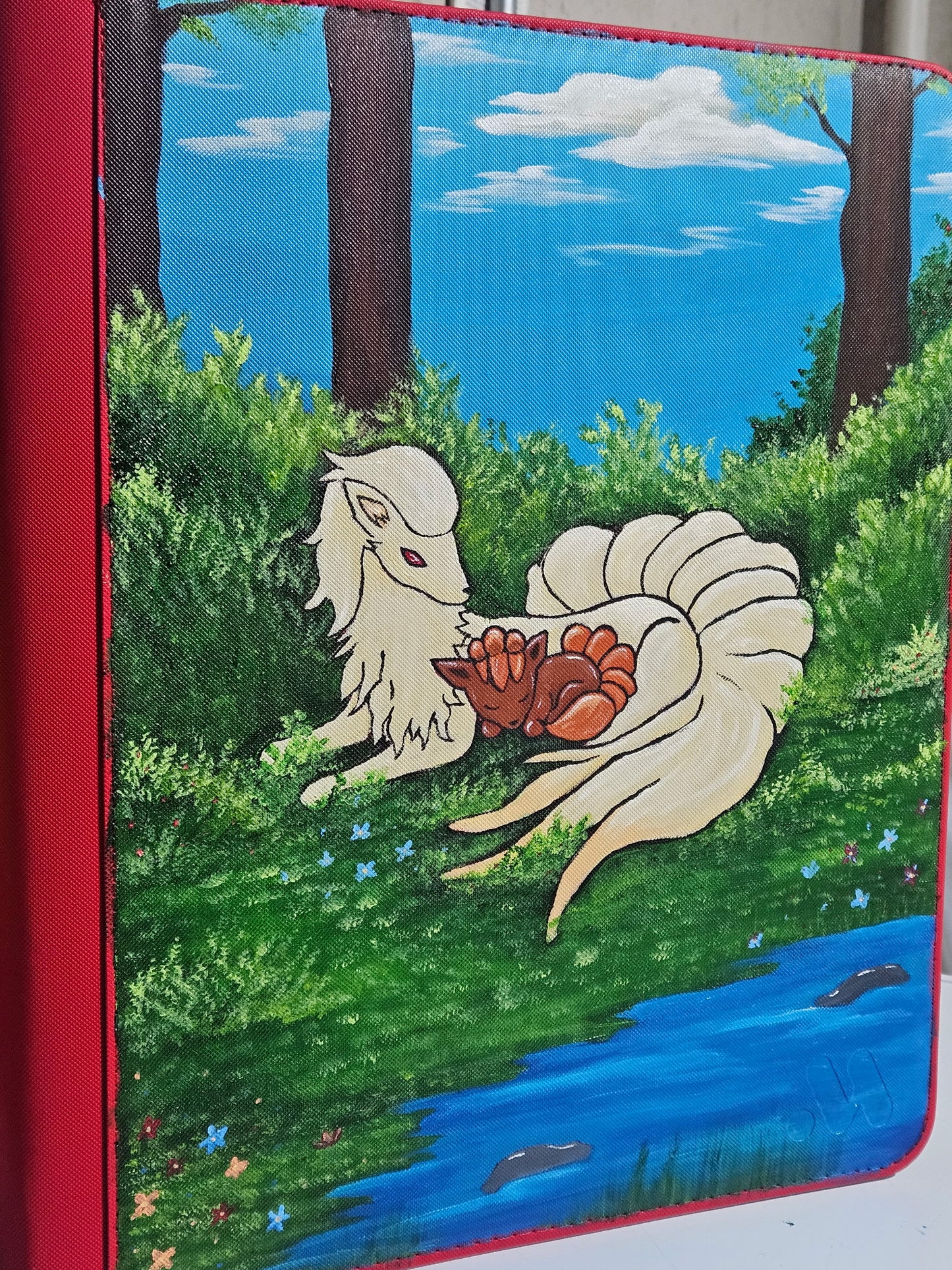 Custom Ninetales & Vulpix Binder