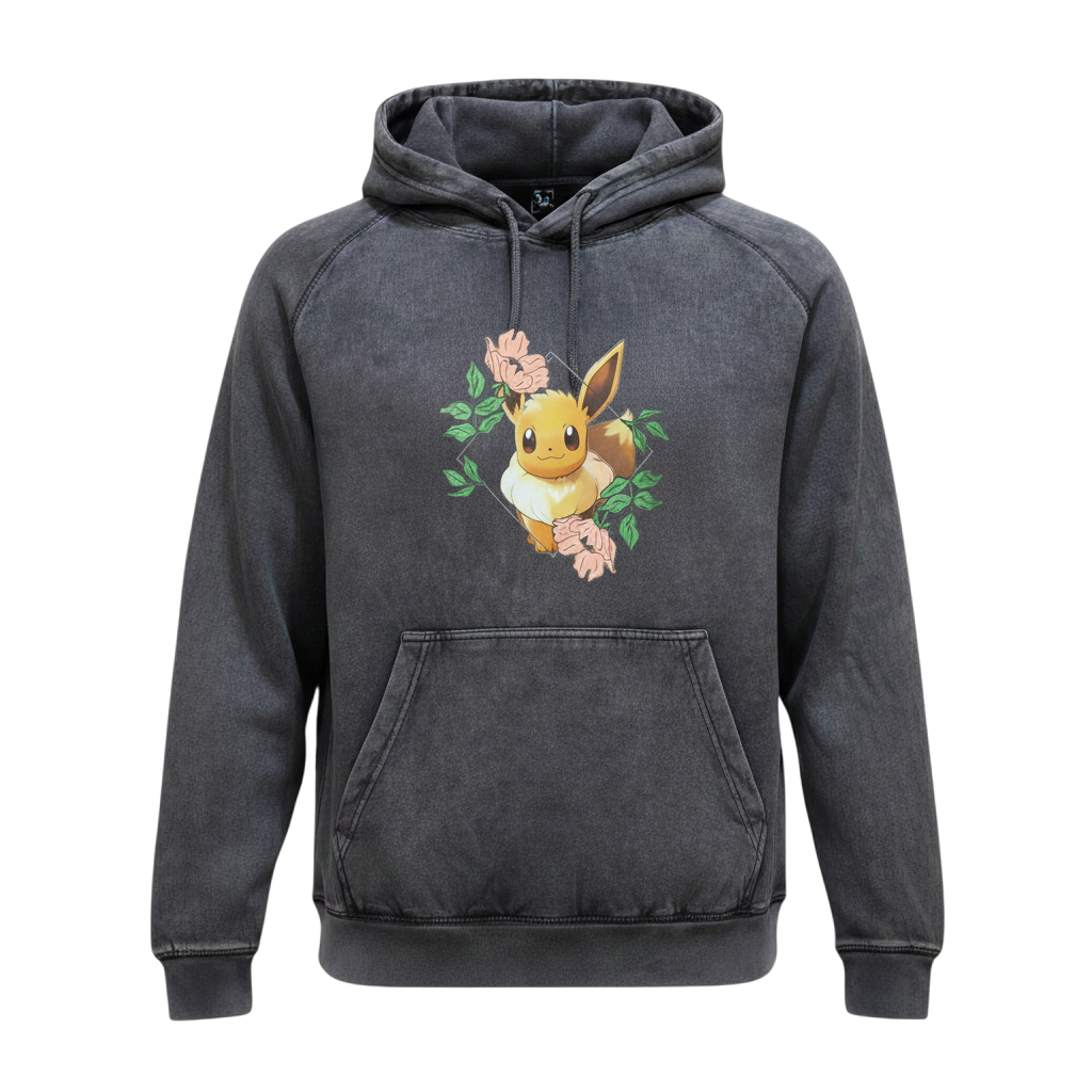 Eevee hoodie original artwork by 5/14 apparel 