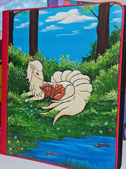 Custom Ninetales & Vulpix Binder