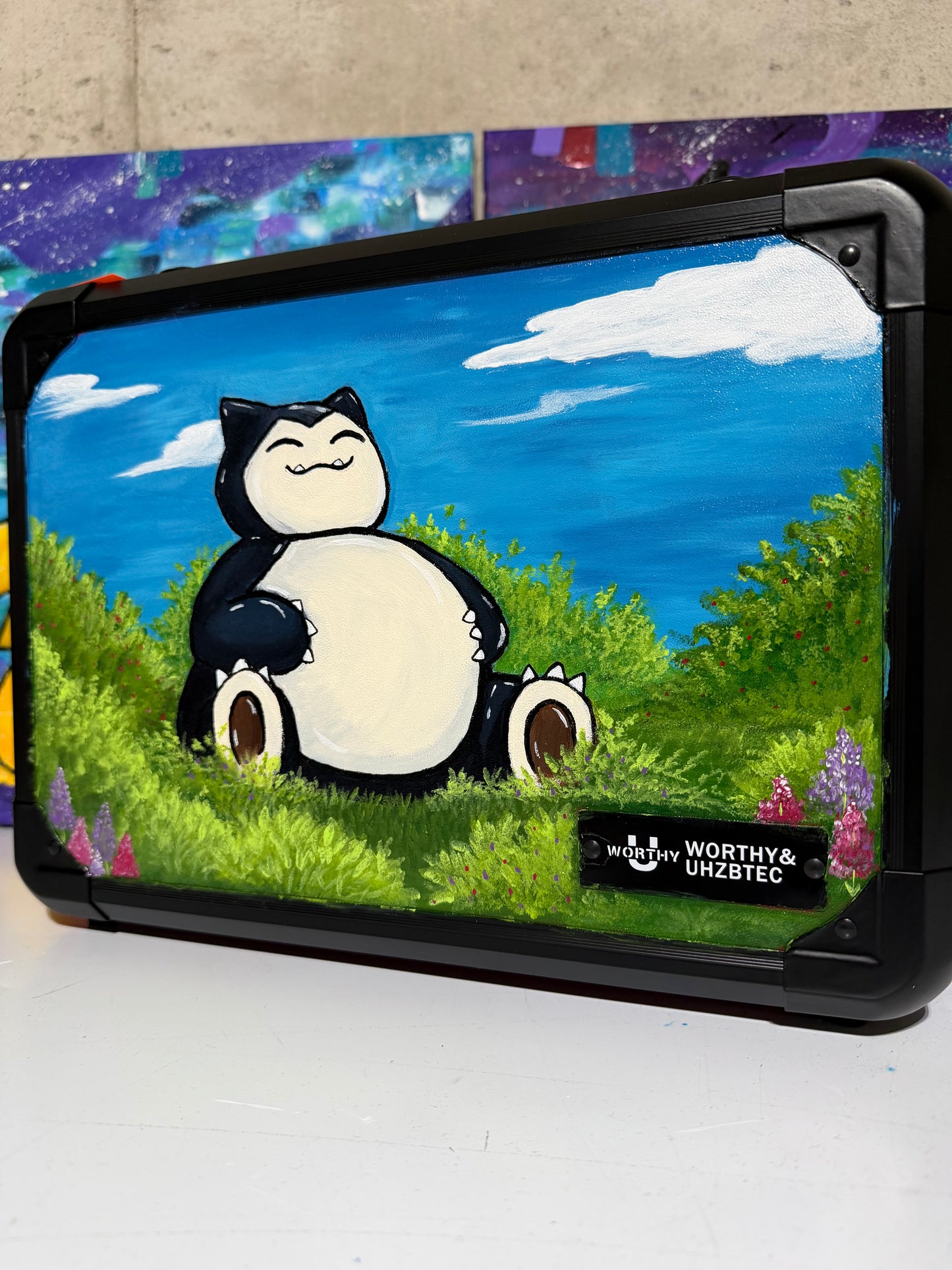 Custom Snorlax Slab Case