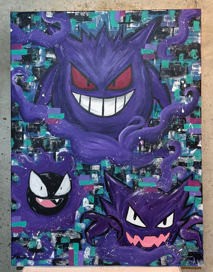 Gengar Canvas