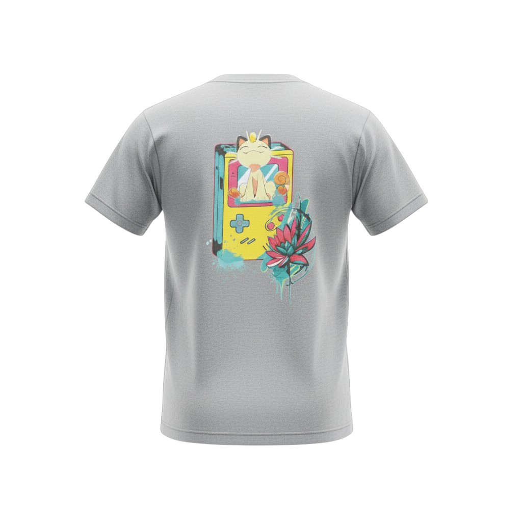 Meowth Retro TEE
