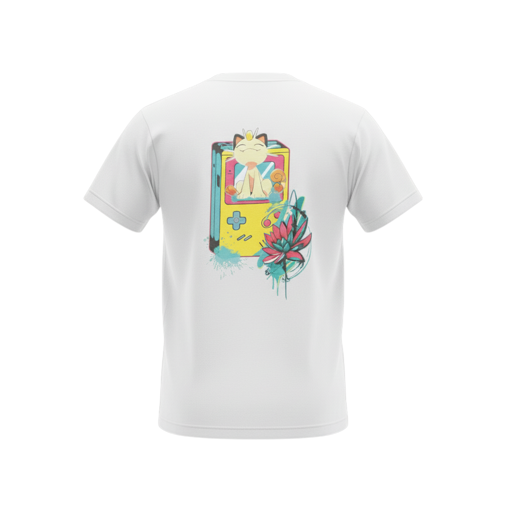 Meowth Retro TEE