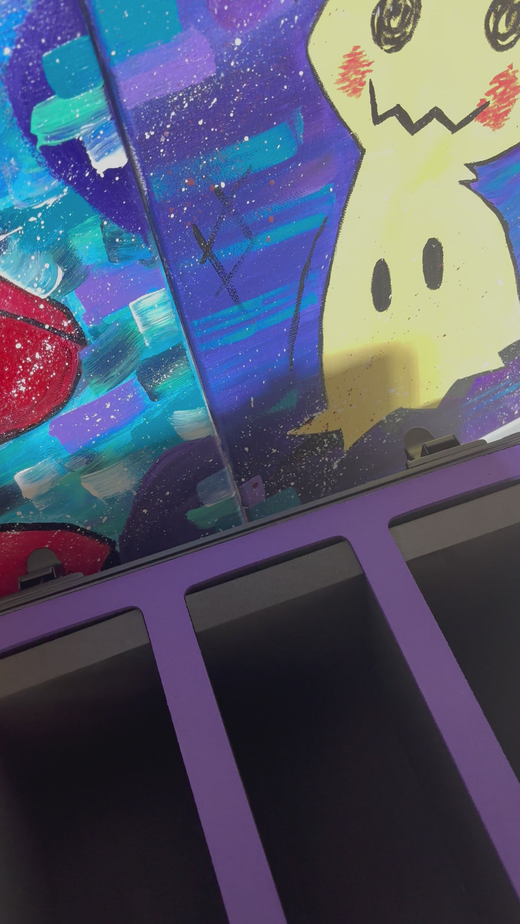 Custom Mewtwo & Espeon Slab Case